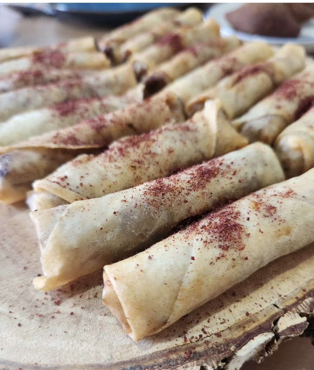 Fresh manakish flatbread